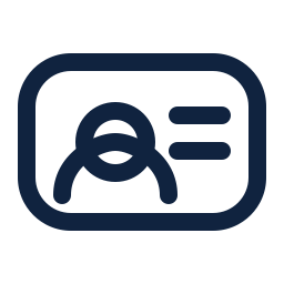 A profile card icon representing audience profiles