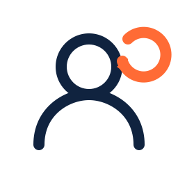 A person with a voice mark representing author profiles